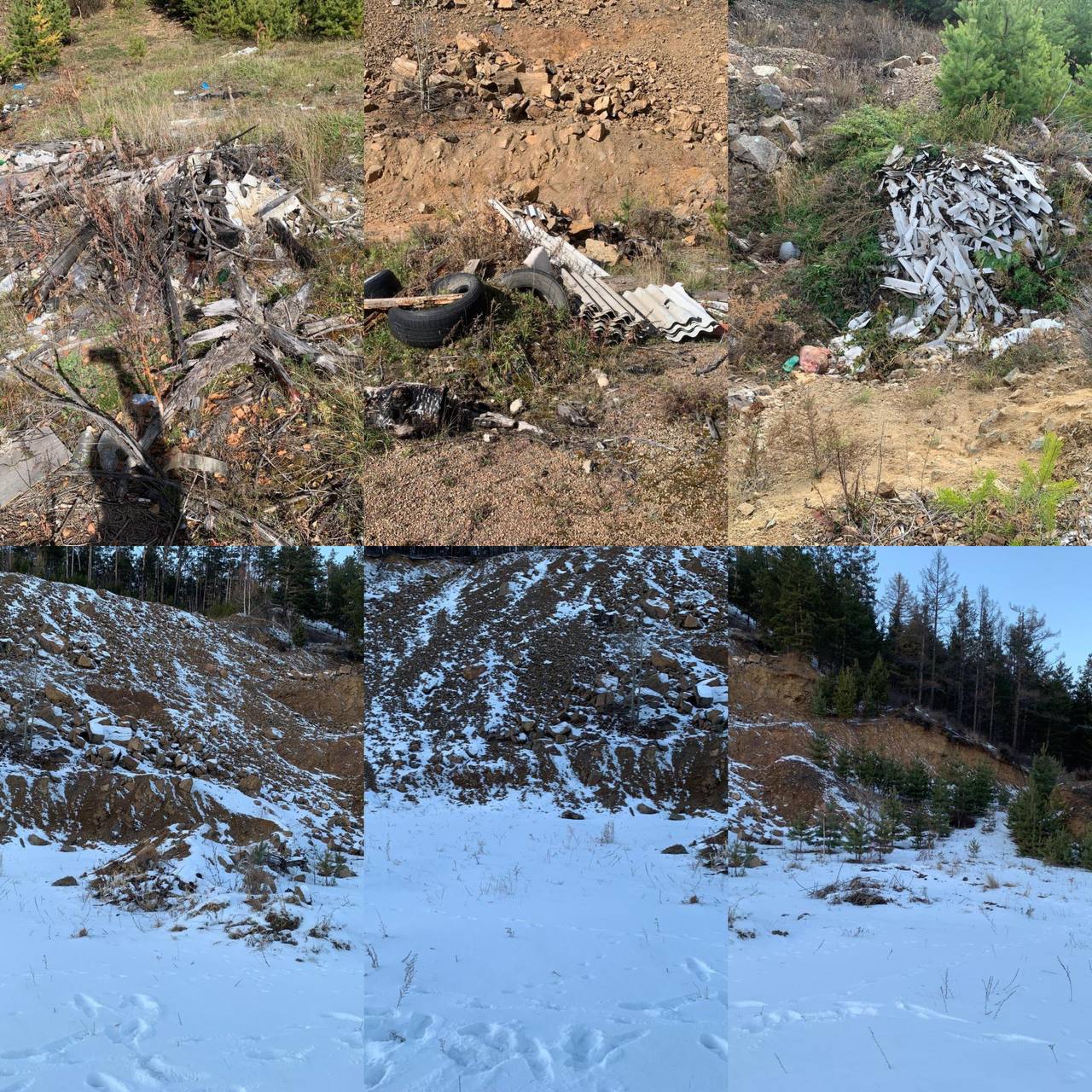 Свалку строительных отходов ликвидировали в Ольхонском районе